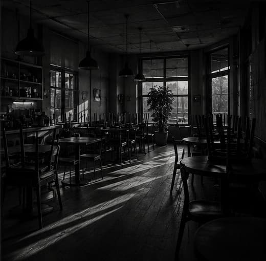 A quiet physical space prepared for people to gather with intention.